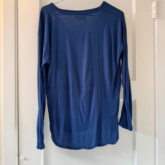 Madewell long sleeve blue top size small normcore - Picture 6 of 7